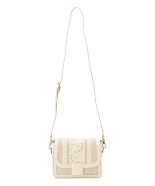 GRACE CONTINENTAL Cutwork mini Bag エクリュ
