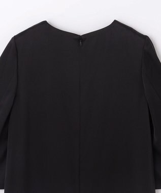 GRACE CONTINENTAL サテンオールインワン ブラック