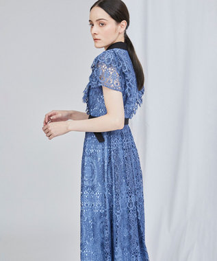 フリルレースワンピース Grace Continental Grace Continental グレースコンチネンタル 通販 フリルレースワンピース Grace Continental Grace Continental グレースコンチネンタル 通販