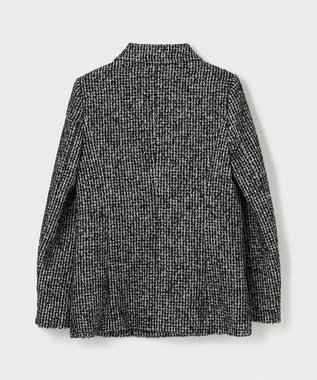 GRACE CONTINENTAL ラメループツイードジャケット ブラック