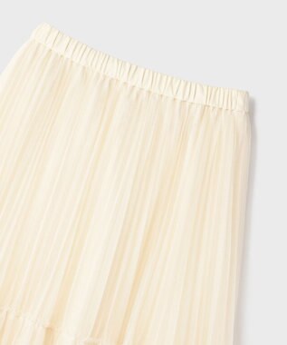 GRACE CONTINENTAL チュールティアードスカート キナリ