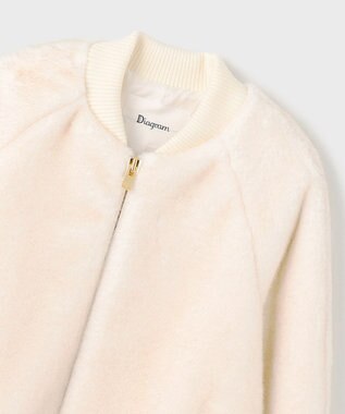 GRACE CONTINENTAL フェイクミンクファーブルゾン キナリ