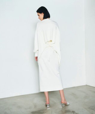 GRACE CONTINENTAL リリヤーンルーズカーディガン ホワイト