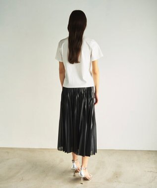 GRACE CONTINENTAL ラメロゴTee ホワイト