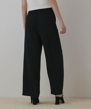 GRACE CONTINENTAL ハイウエストワイドパンツ ブラック