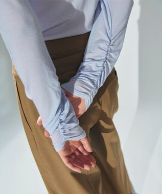 シアーカシミヤ混カットトップ　グレースコンチネンタル シアーカシミヤ混カットトップ / GRACE CONTINENTAL | GRACE