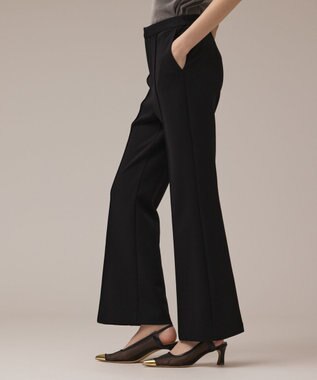 GRACE CONTINENTAL フレアカットパンツ ブラック