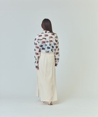 GRACE CONTINENTAL シアーCatブラウス キナリ