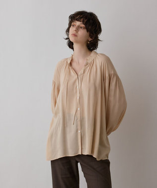 GRACE CONTINENTAL レースキャミ付カフタンブラウス ピンク