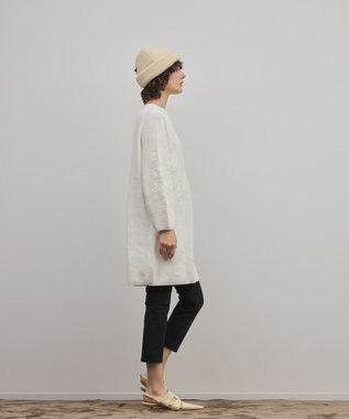 GRACE CONTINENTAL エンブロイダリーニットワンピース ホワイト