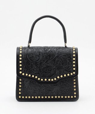 GRACE CONTINENTAL Studs Shoulder ブラック