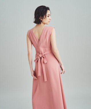 極美品✨23SS グレースコンチネンタル　トリアセロングドレス　マキシ　金ボタン トリアセロングドレス / GRACE CONTINENTAL | GRACE CONTINENTAL