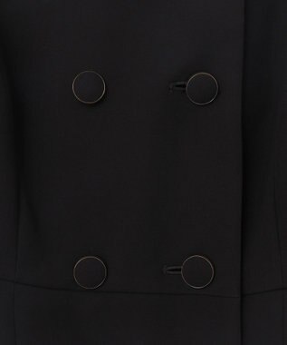 GRACE CONTINENTAL クレリックコートドレス ブラック