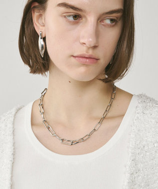 GRACE CONTINENTAL チェーンデザインネックレス シルバー