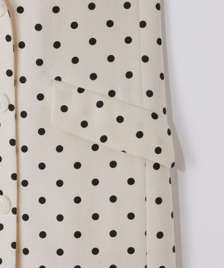 GRACE CONTINENTAL ドットジレドレス キナリ