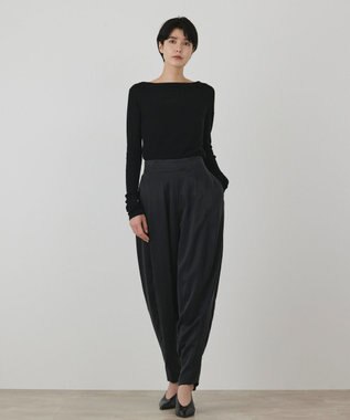GRACE CONTINENTAL カーブ2WAYパンツ ブラック