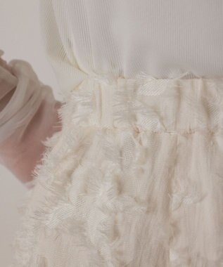 GRACE CONTINENTAL カットジャガードショートパンツ キナリ