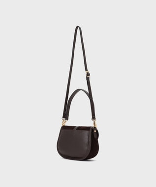 GRACE CONTINENTAL BIANCHINI スウェードバッグ ブラウン
