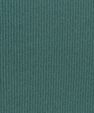 GRACE CONTINENTAL リブタンクニットトップ グリーン