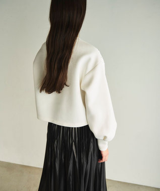 GRACE CONTINENTAL ロゴカットトップ ホワイト