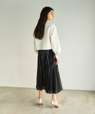 GRACE CONTINENTAL ロゴカットトップ ホワイト