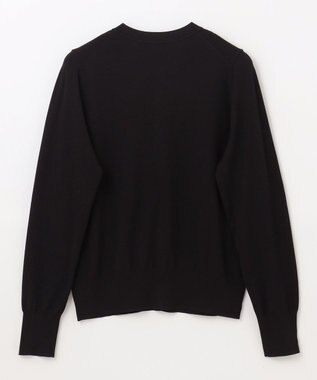 GRACE CONTINENTAL クルーニットカーディガン ブラック