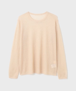 GRACE CONTINENTAL モヘヤシアーニットトップ ピンク