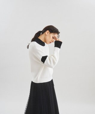 レイヤードニットトップ / GRACE CONTINENTAL | GRACE CONTINENTAL  