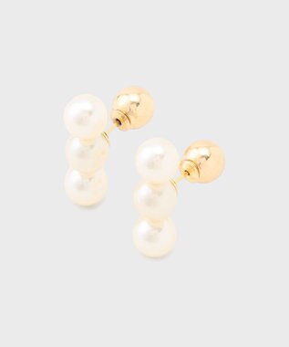 GRACE CONTINENTAL パールピアス ホワイト