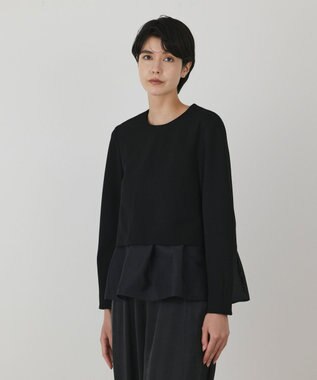 GRACE CONTINENTAL シアーフレアカットトップ