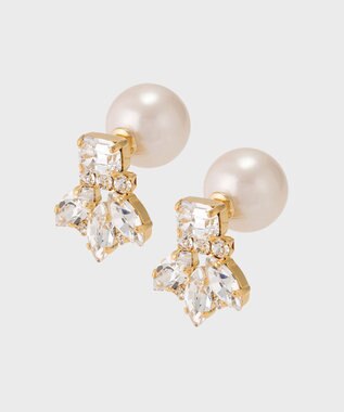 GRACE CONTINENTAL ビジューパールピアス