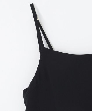 GRACE CONTINENTAL トリアセタックサロペット ブラック