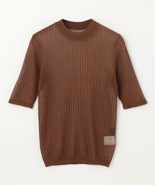 本日まで！【新作】グレースコンチネンタル◼️ニットシアーシャツ ニットシアーシャツ / GRACE CONTINENTAL | GRACE CONTINENTAL