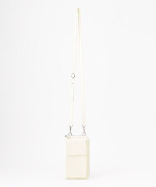 GRACE CONTINENTAL LeatherMobileBag ホワイト