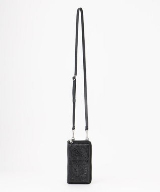GRACE CONTINENTAL LeatherMobileBag ブラック