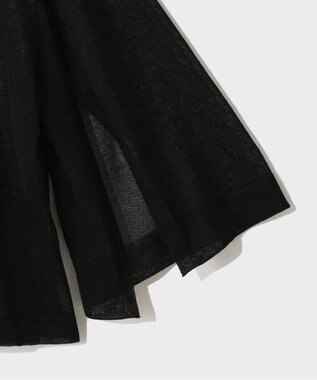 GRACE CONTINENTAL ニットシアーケープカーディガン ブラック