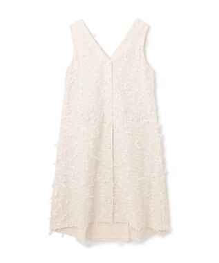 GRACE CONTINENTAL リボンヤーンジレドレス キナリ