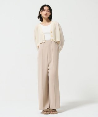 GRACE CONTINENTAL シアーカノコニットカーディガン キナリ