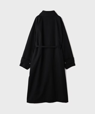 GRACE CONTINENTAL ウールテントラインコート ブラック