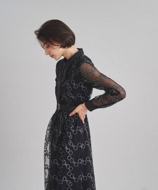 美品 グレースコンチネンタル 2022AW ブラック チェーンemb