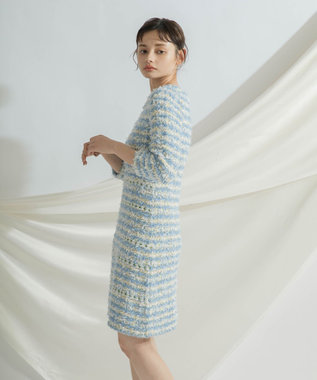 ツイードチェックニットワンピース Grace Continental Grace Continental グレースコンチネンタル 通販 ツイードチェックニットワンピース Grace Continental Grace Continental グレースコンチネンタル 通販