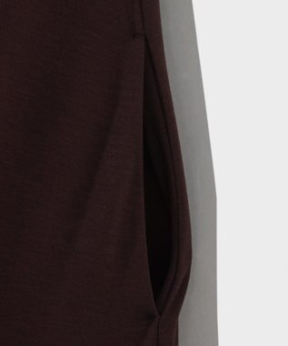 GRACE CONTINENTAL バックオープンポンチワンピース ブラウン