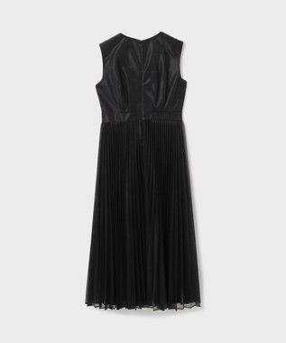 GRACE CONTINENTAL ブライトメッシュワンピース ブラック