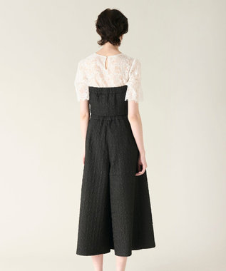 GRACE CONTINENTAL ビスチェsetワイドパンツ ブラック