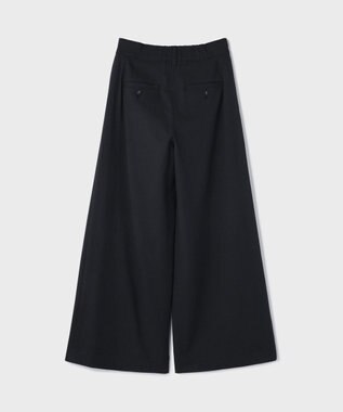 GRACE CONTINENTAL ストレッチワイドパンツ ブラック