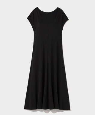 GRACE CONTINENTAL バックオープンポンチワンピース ブラック