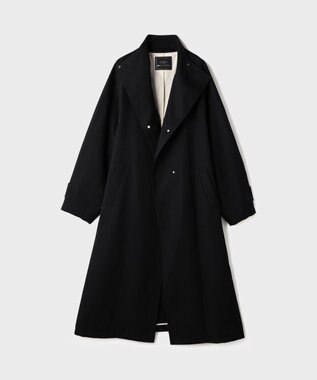 GRACE CONTINENTAL ウールテントラインコート ブラック