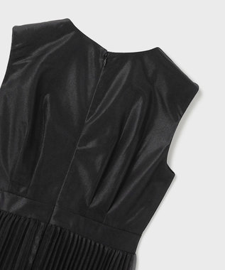 GRACE CONTINENTAL ブライトメッシュワンピース ブラック