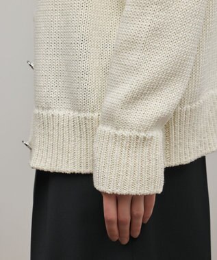 GRACE CONTINENTAL リリヤーンニットカーディガン キナリ