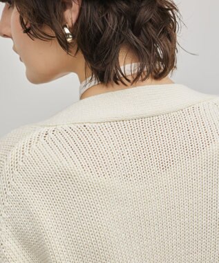 GRACE CONTINENTAL リリヤーンニットカーディガン キナリ